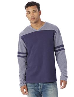 Alternative 5077BT - Men's French Terry Trainer L/S Pullover