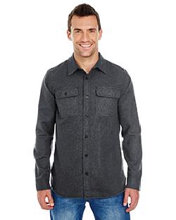 Burnside 8200 - Men's Solid Long Sleeve Flannel Shirt