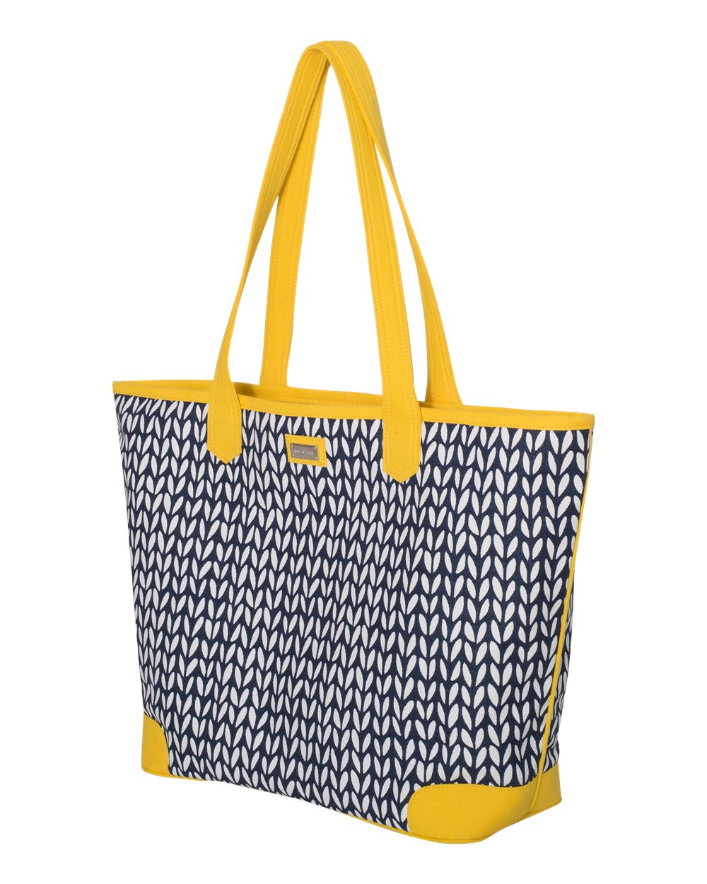 click to view Vine Navy/ Yellow