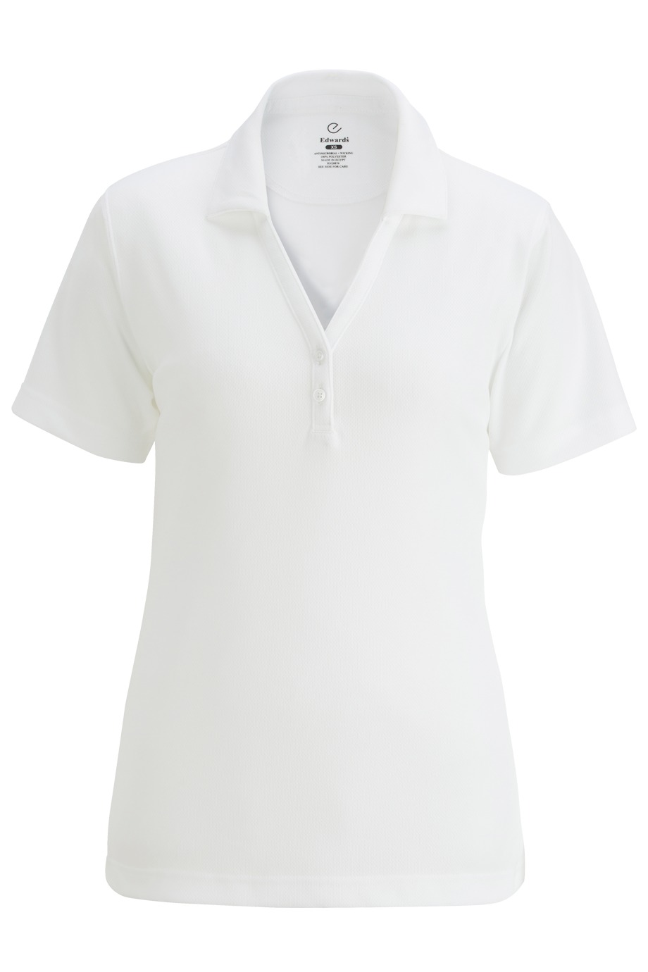 Edwards Garment 5583 - Ladies Johnny Collar Mesh Polo