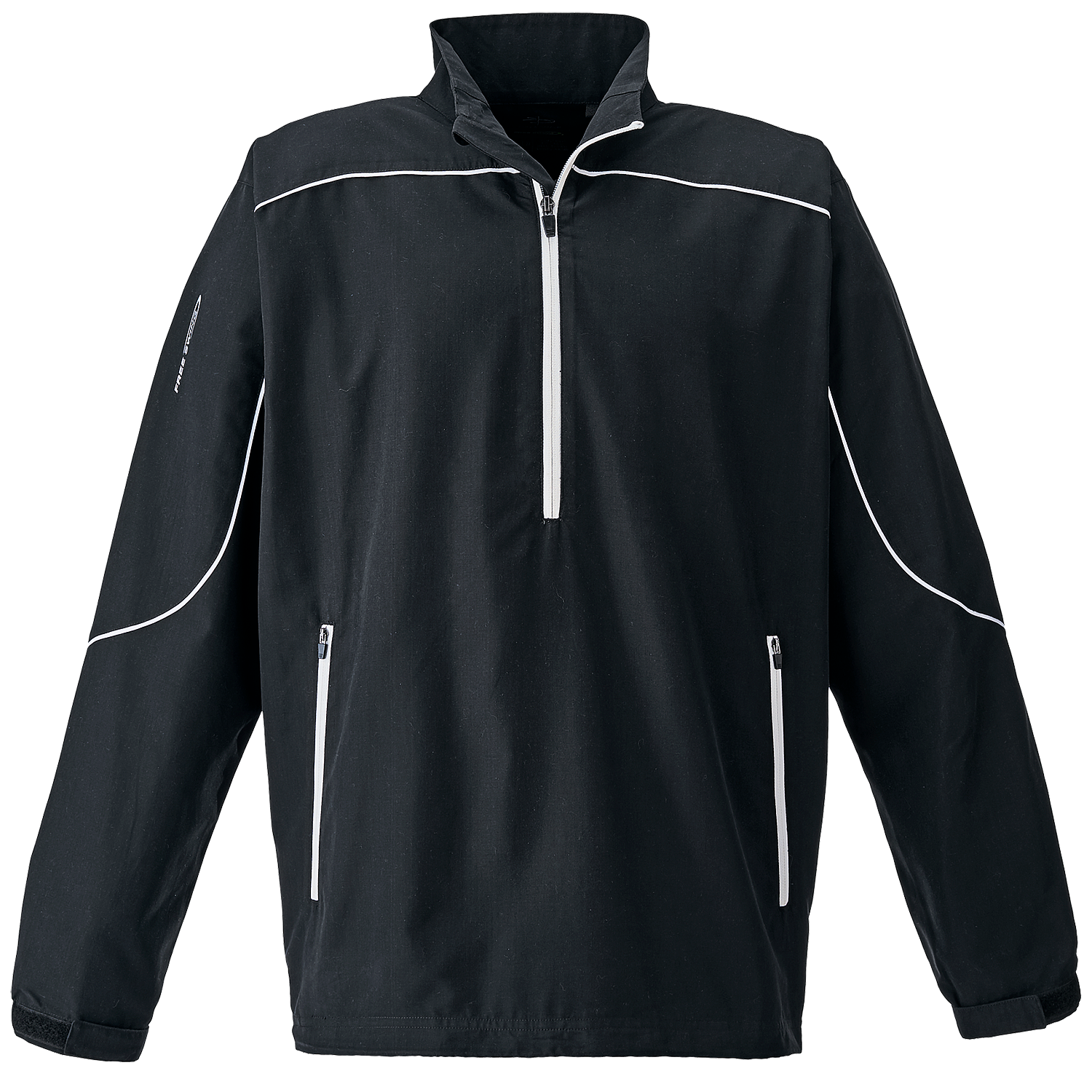 Page & Tuttle P1985 - Men's Free Swing Piped 1/4-Zip Windshirt