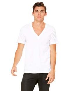 Canvas hivetees Bella Unisex Jersey Deep V – T-Shirt da Collo 3105 Erica Intenso XL