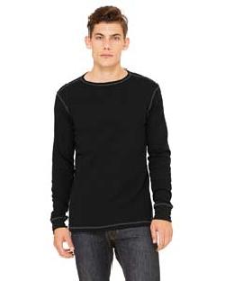 Canvas 3500 Long Sleeve Contrast Stitch Lombard Thermal T-Shirt