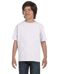 Hanes 5480  Youth 5.2 oz., 100% Cotton T
