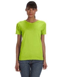 Anvil 652 Women's V-Neck T-Shirt $4.21