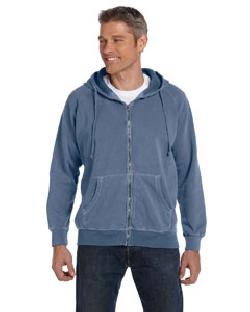 Comfort Colors C1563  Pigment-Dyed Full-Zip Hooded Sweatshirt