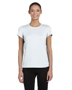 alo W1001 Ladies' T-Shirt with Mesh Panels