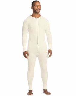 Hanes 14630 - X-Temp™ Men's Organic Cotton Thermal Union Suit 3X-4X