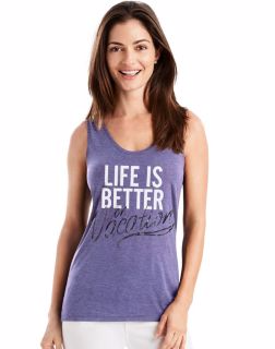 click to view Life is Better/Tourmaline Heather