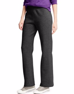 Hanes O4629 - ComfortSoft EcoSmart® Women's Open Leg Fleece Sweatpants  $6.25 