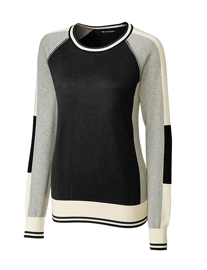 CUTTER & BUCK LCS08102 - Ladies' Stride Colorblock Sweater