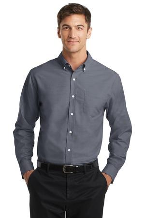Port Authority TS658 - Men's Tall SuperPro Oxford Shirt
