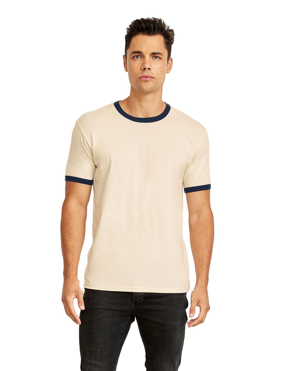 click to view Natural/ Midnight Navy