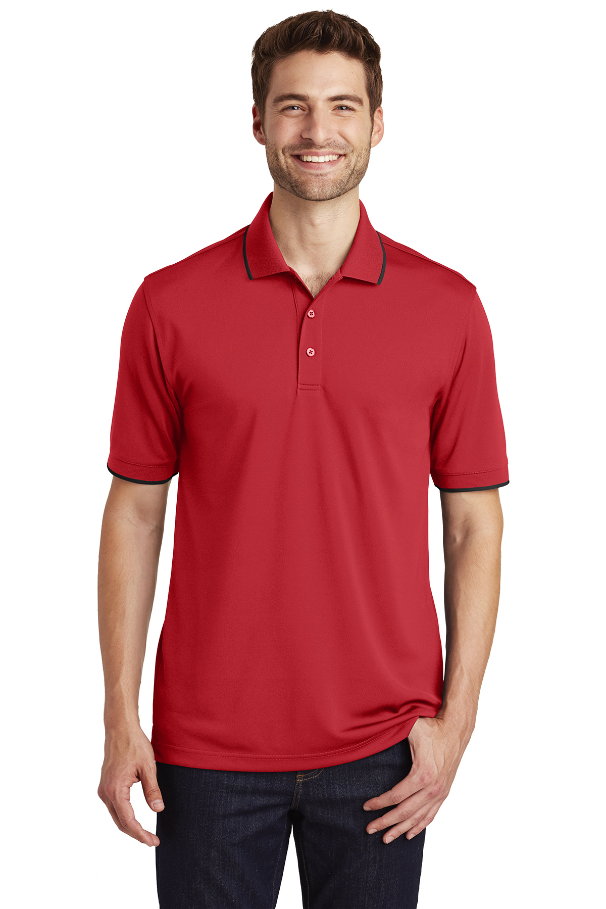 click to view Rich Red/ Deep Black