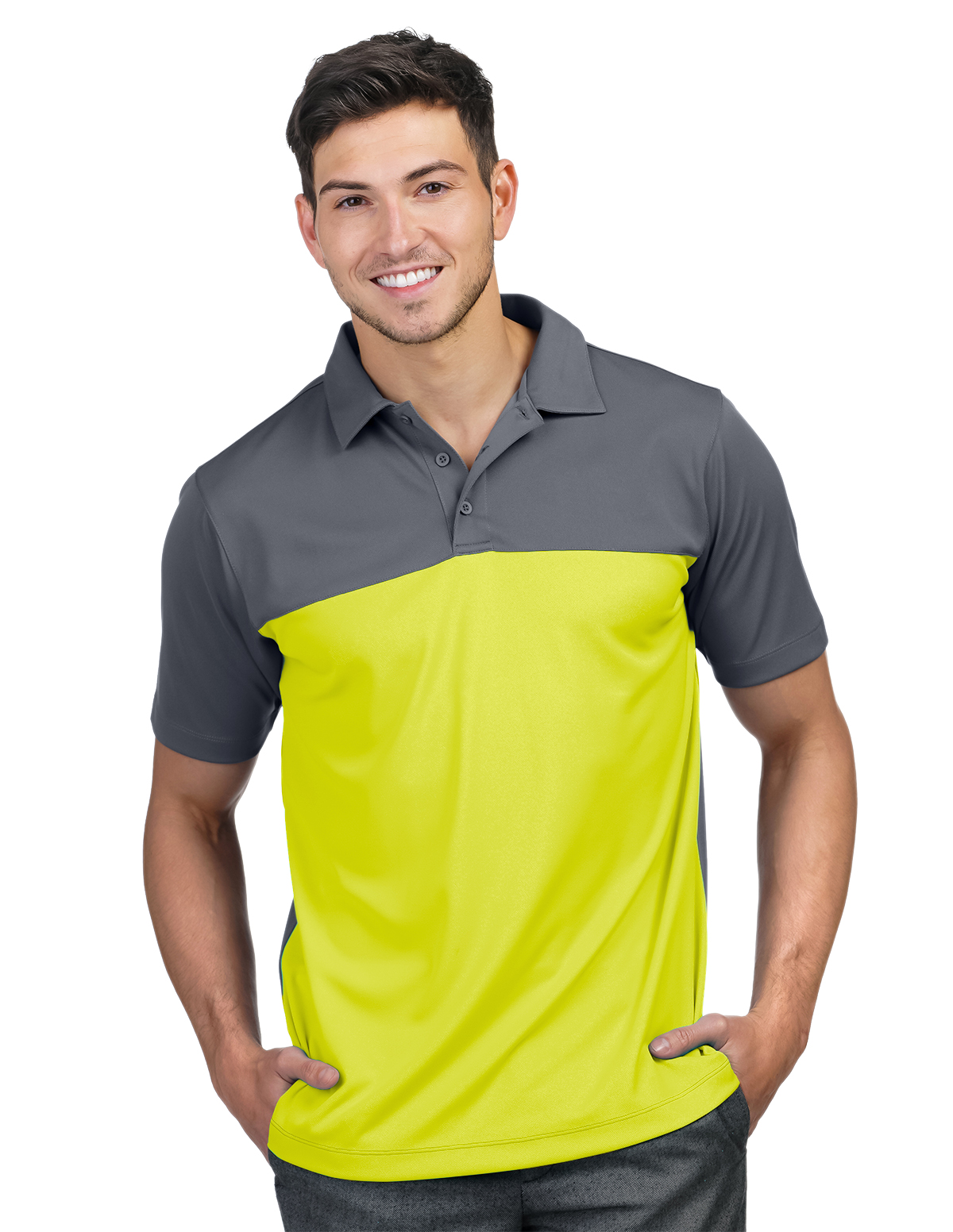 click to view Gray/Lime Green