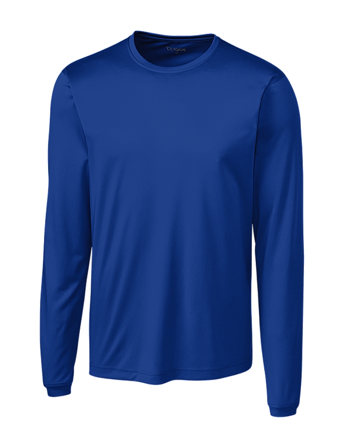 CUTTER & BUCK MQK00078 - Clique Men's L/S Spin Jersey Tee $8.76 - T-Shirts