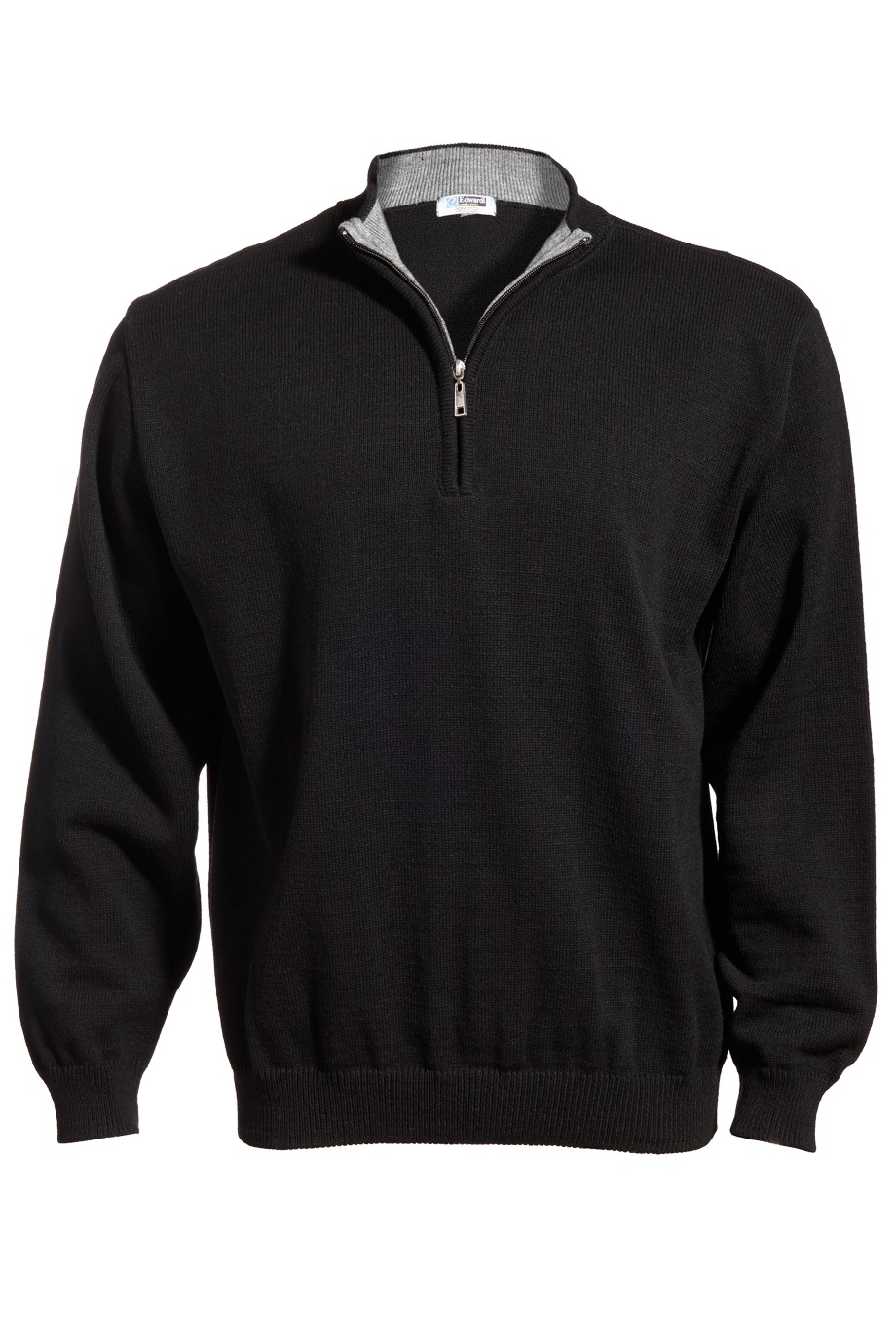 Edwards Garment 4012 - Men's Quarter-Zip Acrylic Sweater