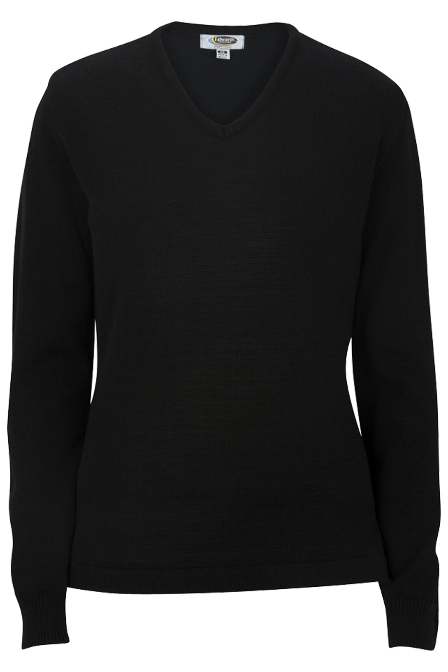 Edwards Garment 7065 - Ladies' V-Neck Sweater Tuff-Pil Plus