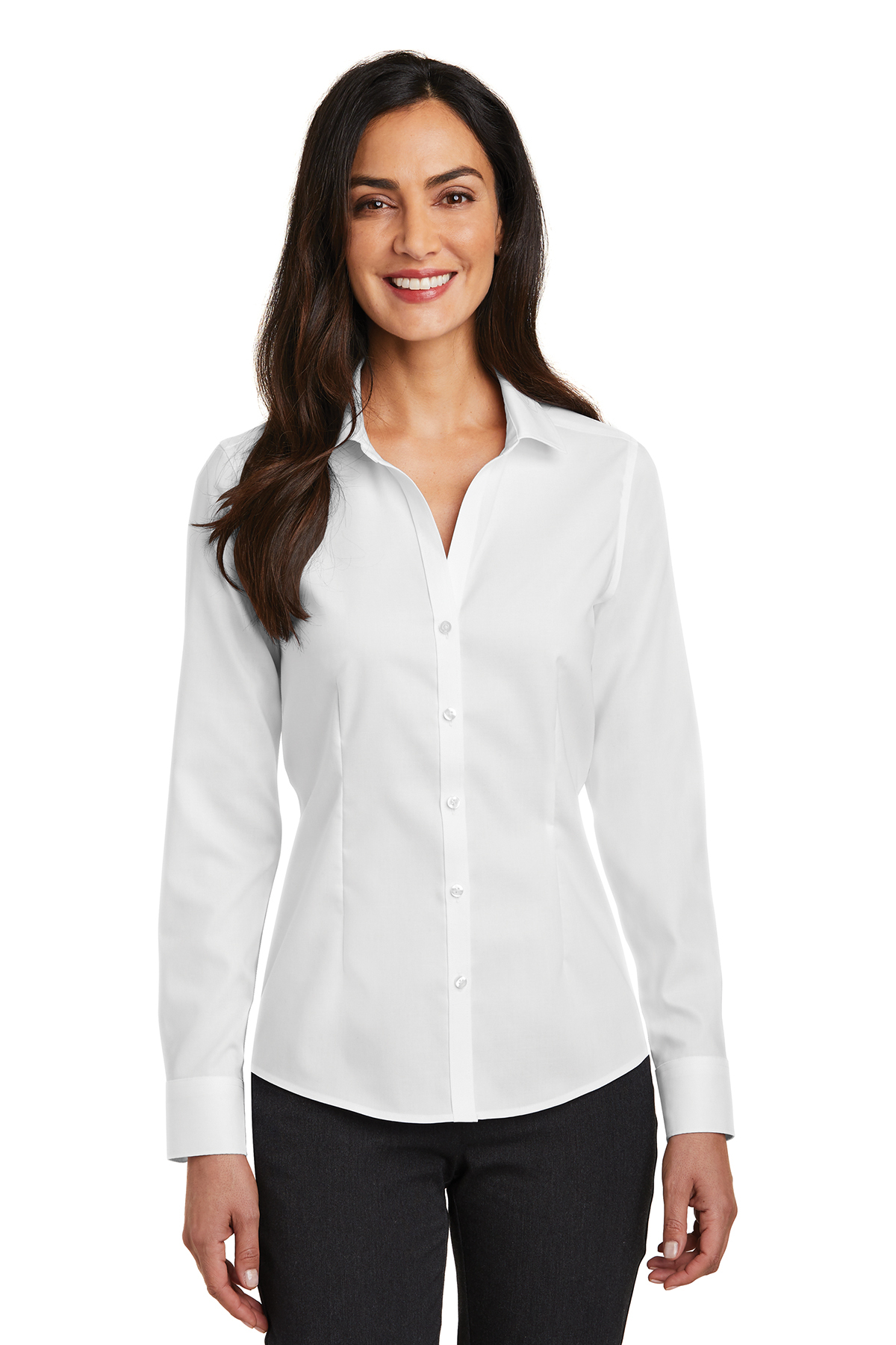 Red House RH250 - Ladiess Pinpoint Oxford Non-Iron Shirt
