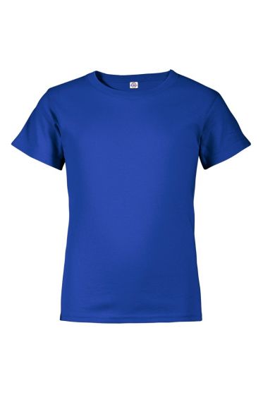 Delta Apparel 65359 - Youth 30/1 Short Sleeve Performance Retail Fit Tee