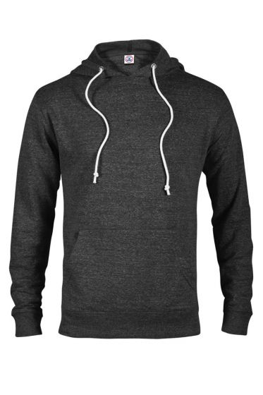 Delta Apparel 94200 - Adult Unisex Snow Heather French Terry Hoodie