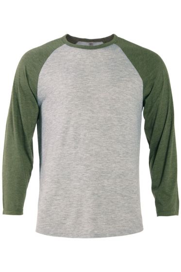 click to view J47 Athletic Hthr Body/Moss Hthr Sleeves