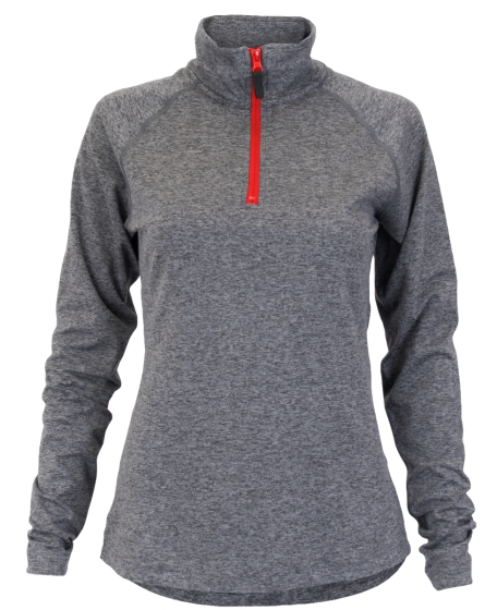 click to view Grey Heather/Red