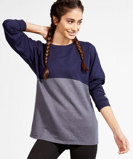 click to view Navy/Grey Heather