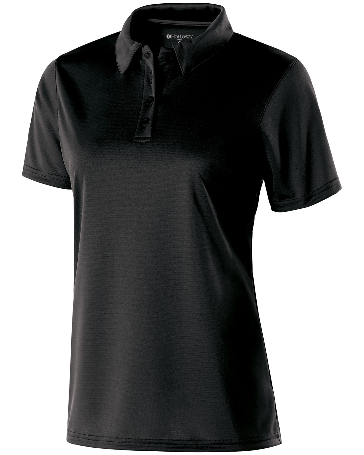Holloway 222319 - Ladies Polyester Textured Stripe Shift Polo
