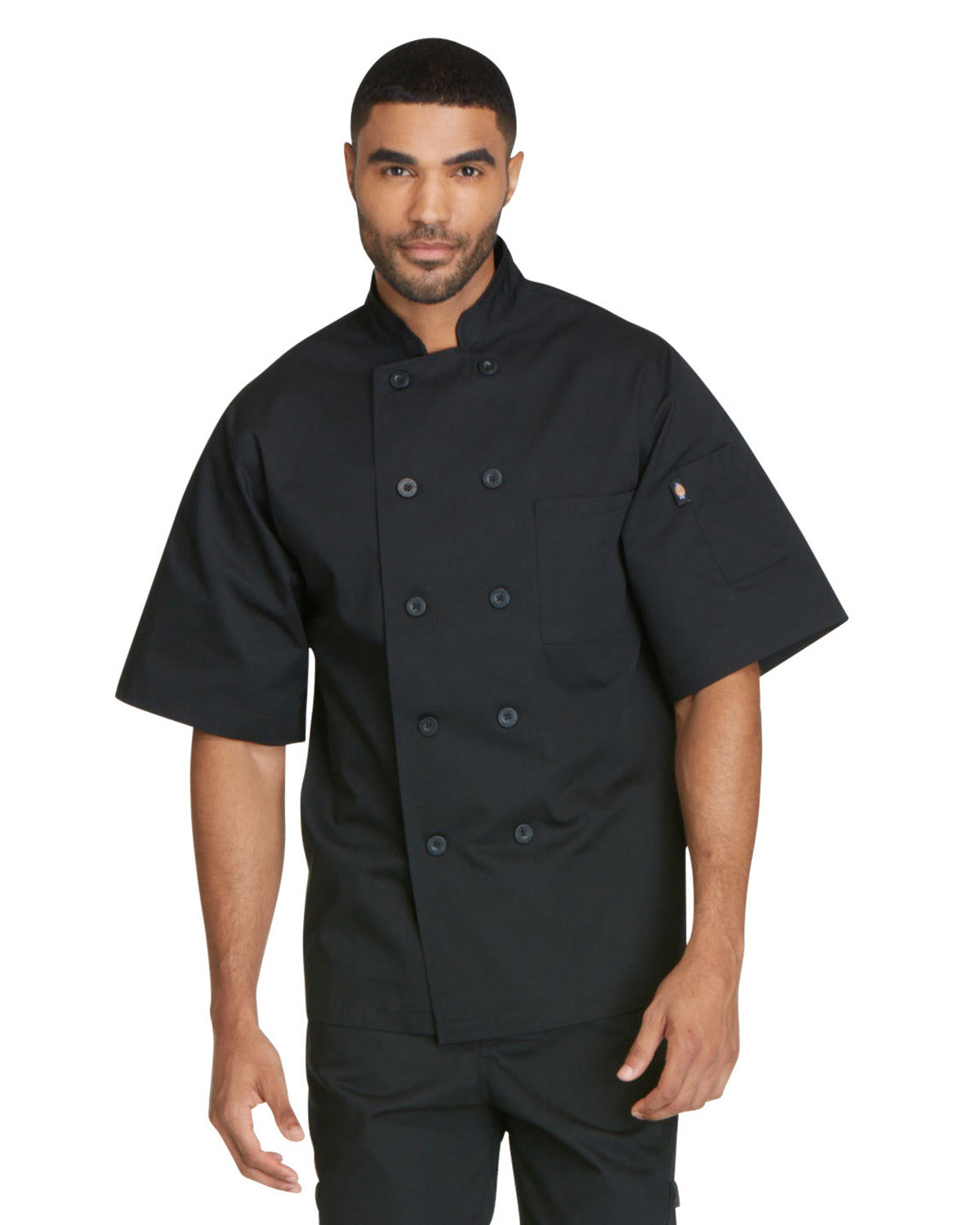 Dickies DC49 - Chef Unisex Classic 10 Button Short Sleeve Chef Coat