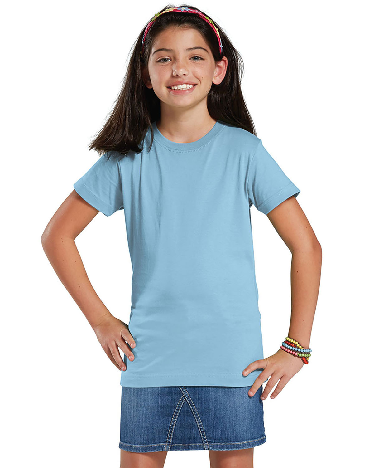 L.A.T Sportswear 2616 Girls' Longer Length T-Shirt $5.06 - T-Shirts