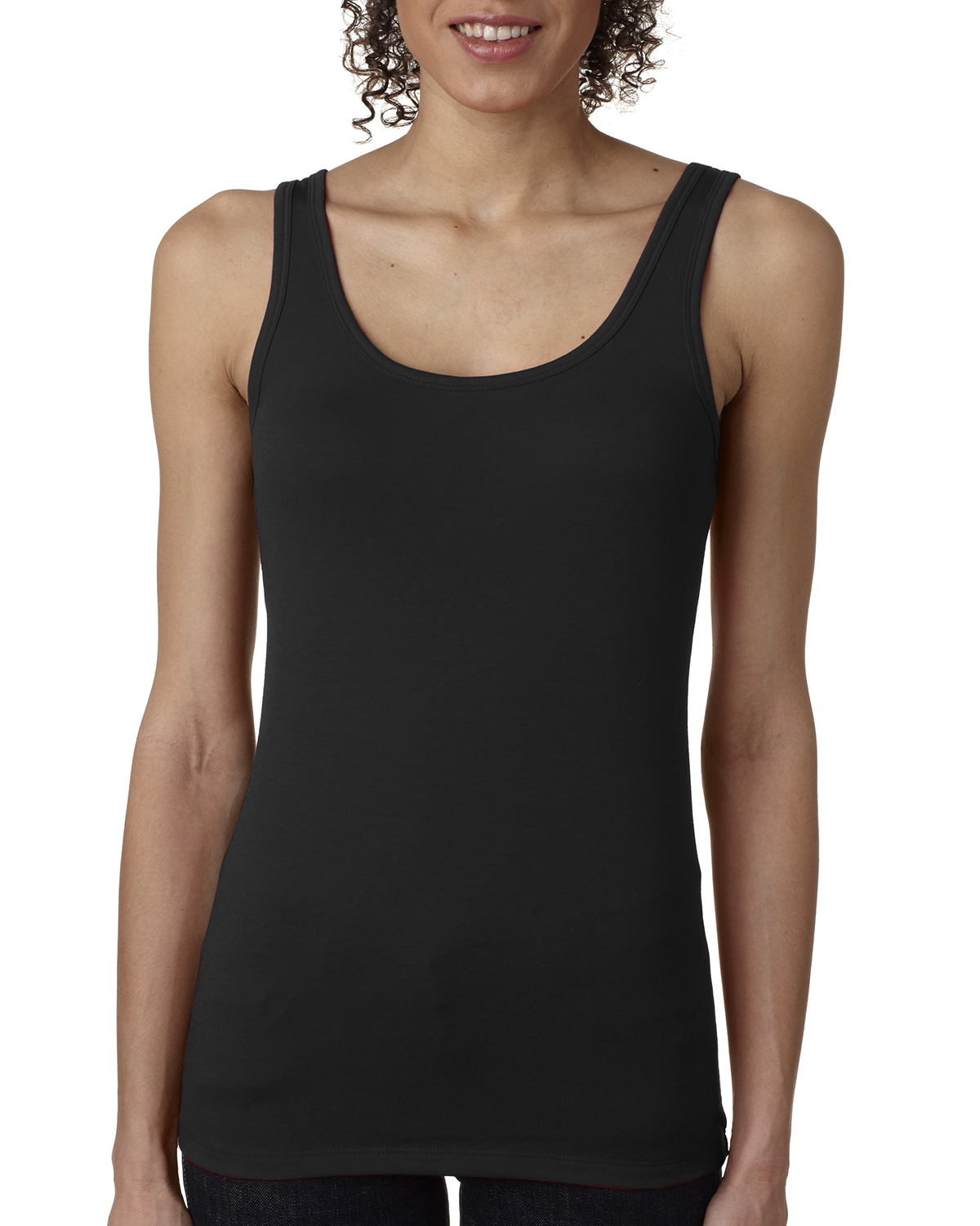 Next Level 3533-The Ladies Blended Jersey Tank