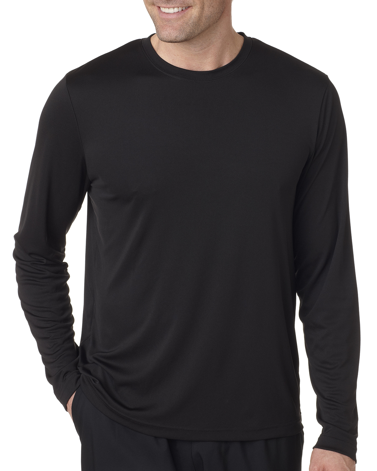 Hanes 482L - Adult Cool DRI Long-Sleeve Performance T-Shirt