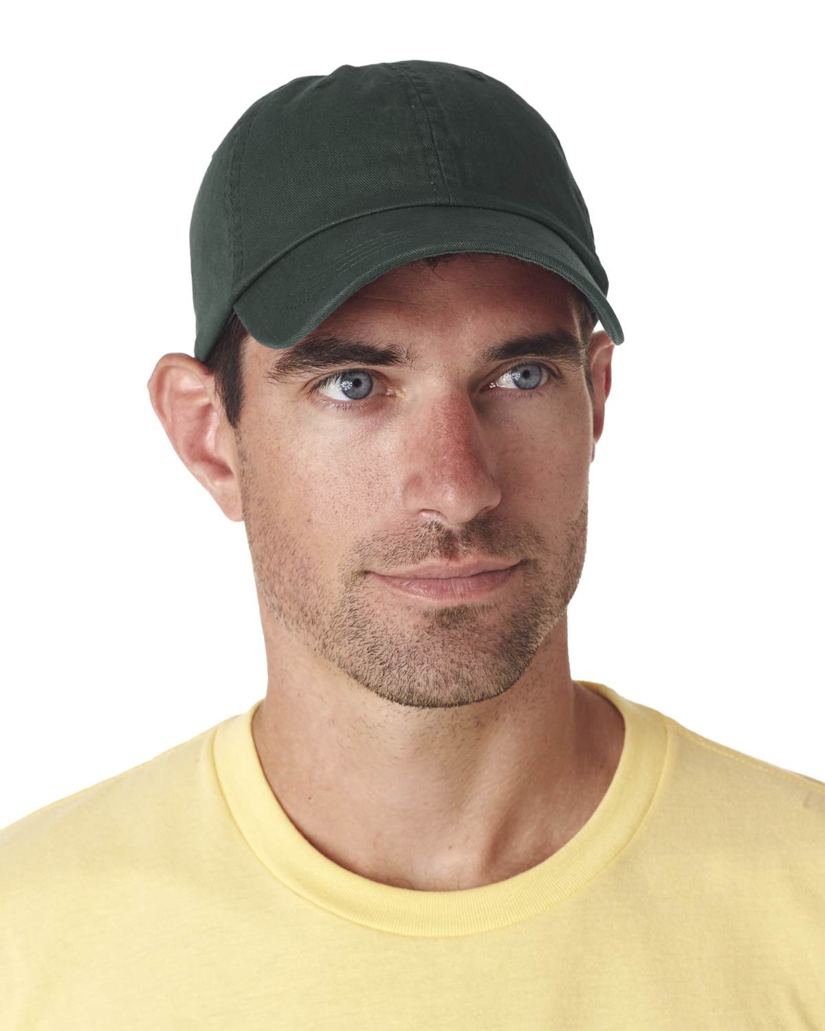 8102 UltraClub Classic Cut Chino Cotton Twill Unconstructed Cap 