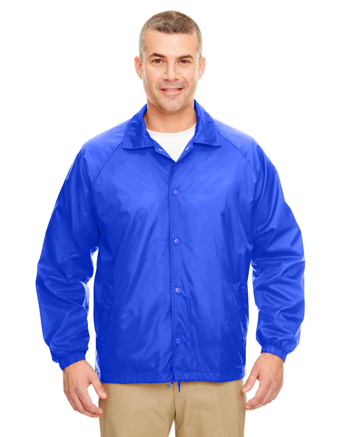 UltraClub 8944-Adult Nylon Coaches Jacket $26.23 -