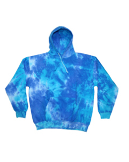 Tie Dye 8777 - Adult Tie-Dyed Spider Hoodie $24.39 -