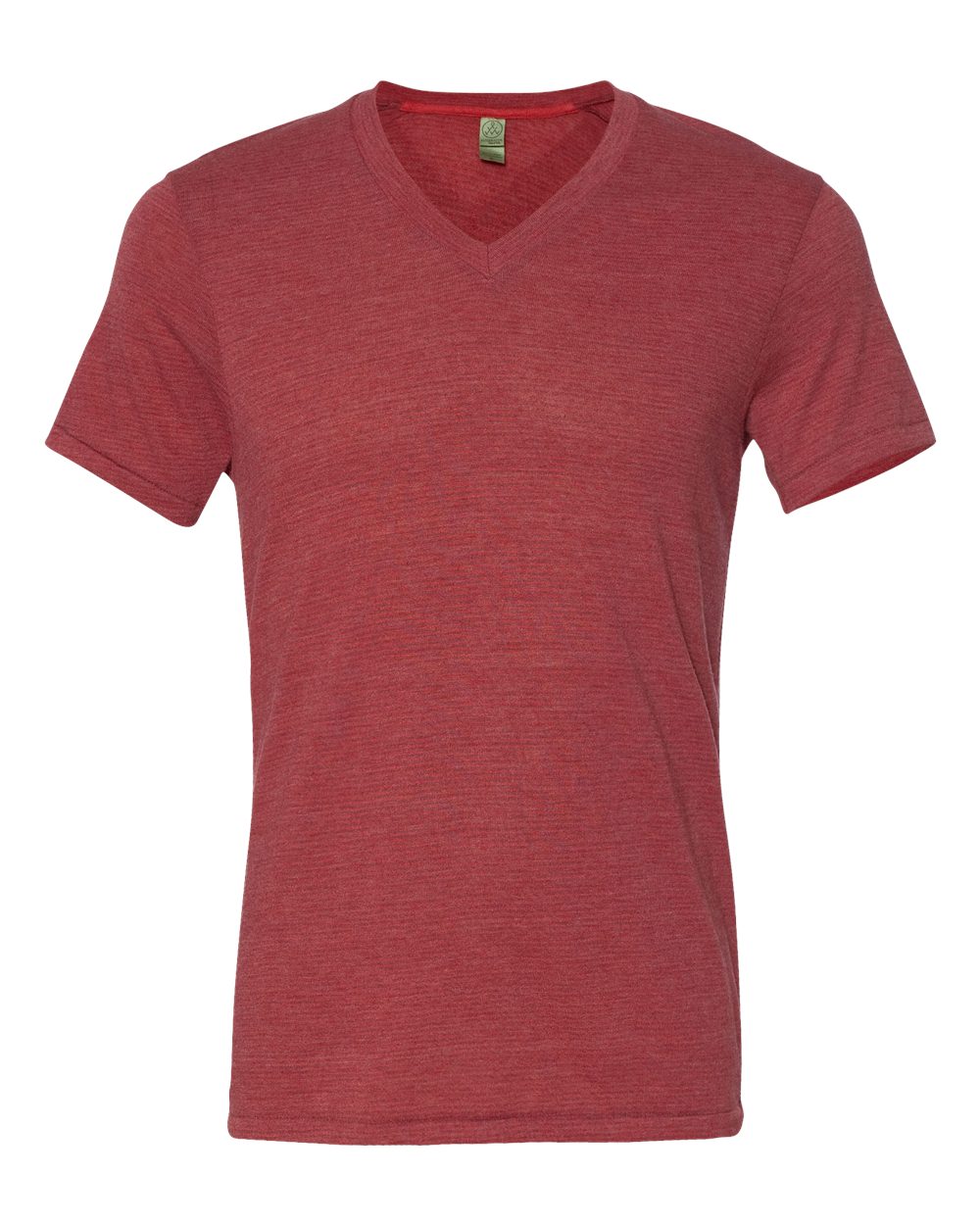 Alternative 1933 - Eco Jersey Feeder Stripe V-Neck T-Shirt
