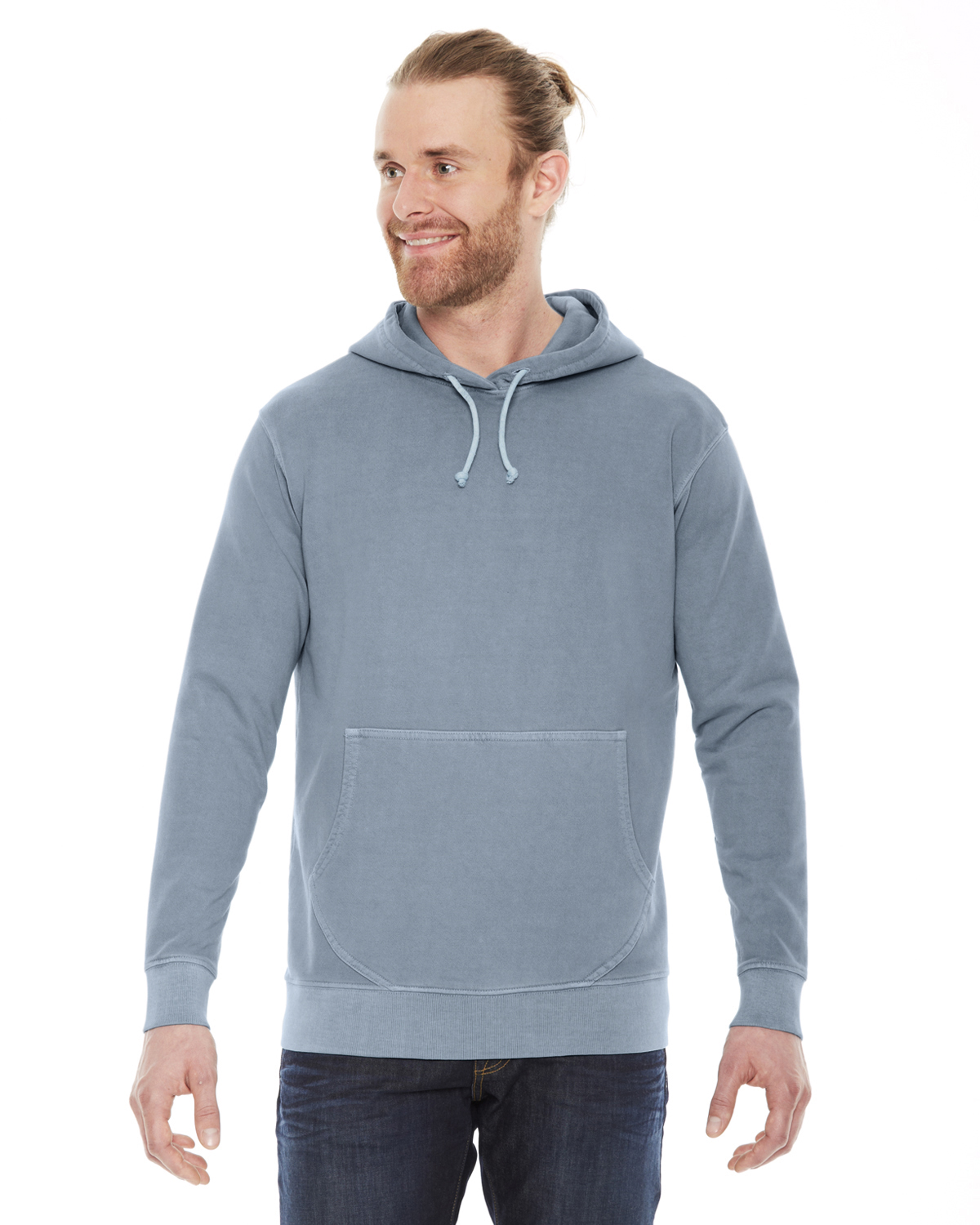 Authentic Pigment AP207 - Unisex French Terry Hoodie