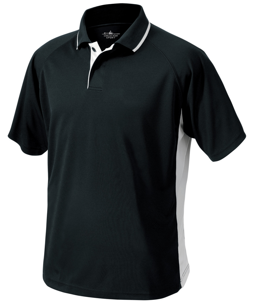 Charles River 3810 - Men's Color Blocked Wicking Polo