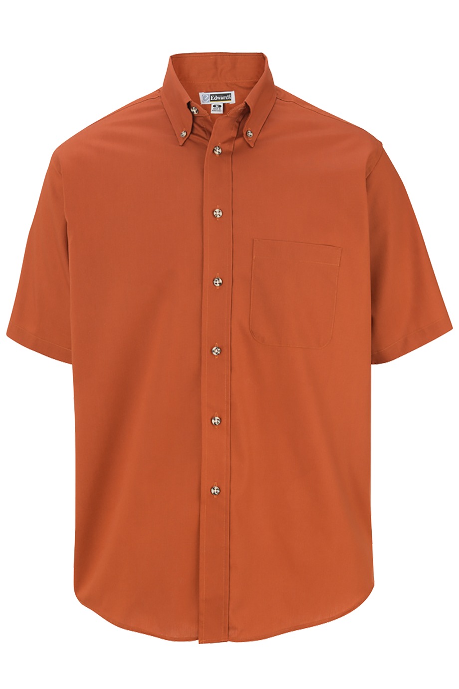 Edwards Garment 1230 - Men's Easy Care Short Sleeve Poplin Shirt $20.00 ...