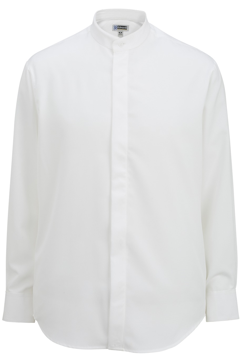 Edwards Garment 1392 - Batiste Banded Collar Shirt
