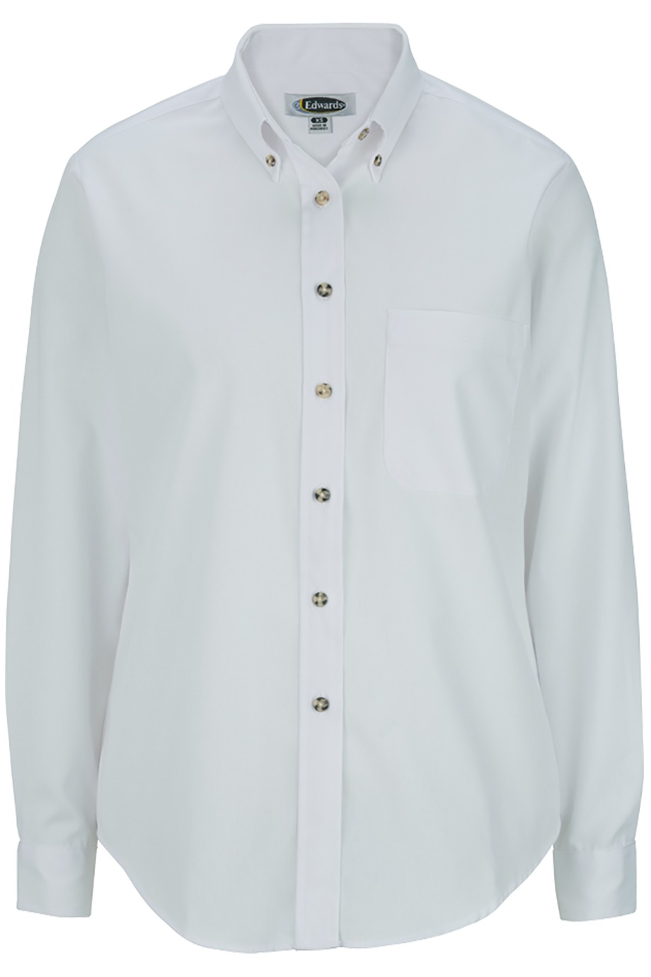Edwards Garment 5280 - Women's Easy Care Long Sleeve Poplin Shirt