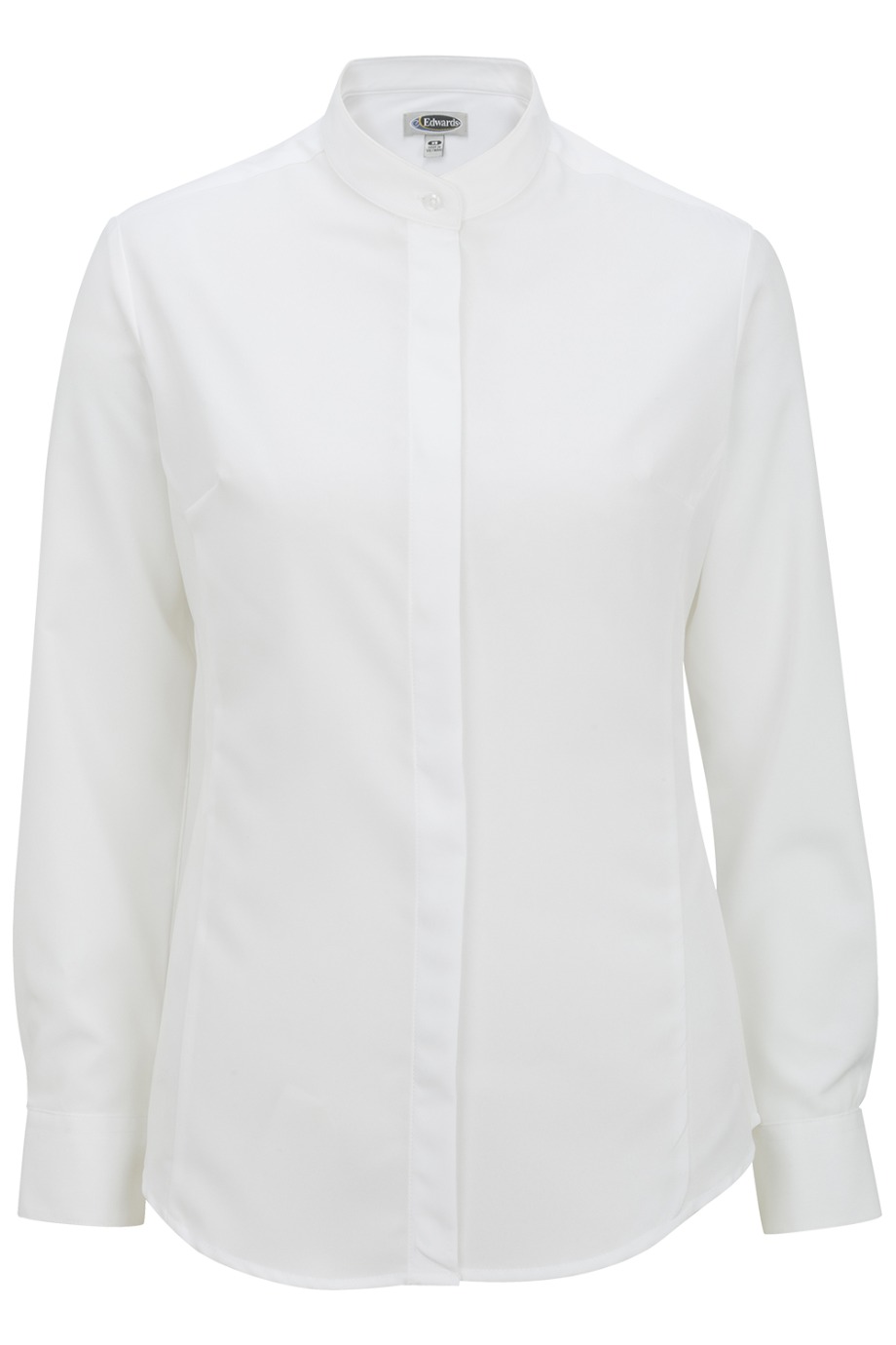 Edwards Garment 5392 - Ladies Batiste Banded Collar Shirt