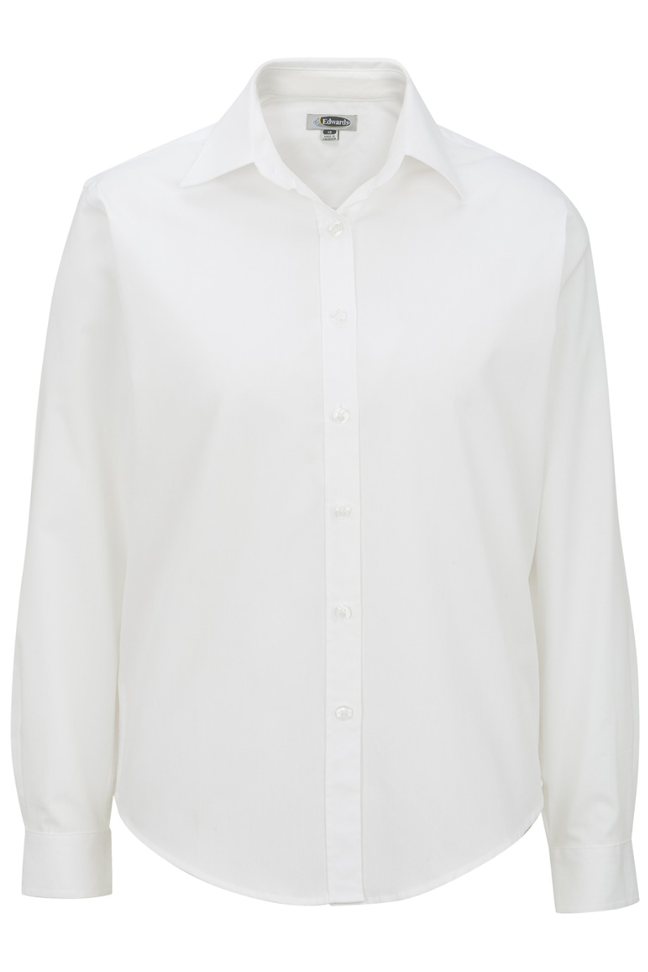 Edwards Garment 5975 - Women's Long Sleeve Pinpoint Oxford Shirt