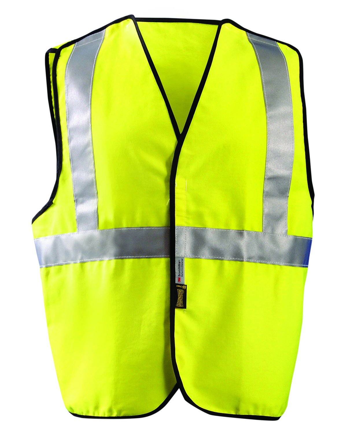 OccuNomix LUXSSCB - Men's Classic Flame Resistant Cotton Dual Stripe Solid HRC 1 Vest