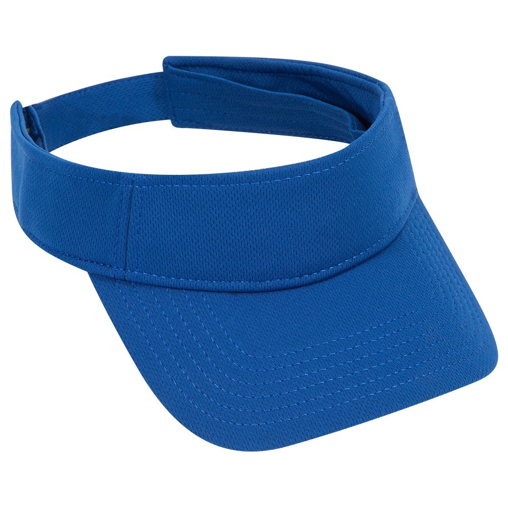 Cool Comfort polyester cool mesh solid color sun visors