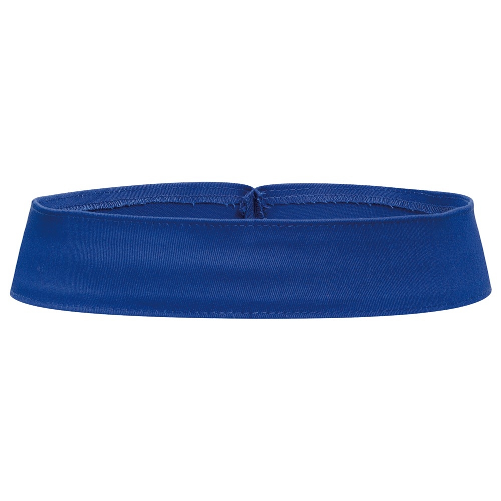 Stretchable cotton twill solid color six panel hat bands
