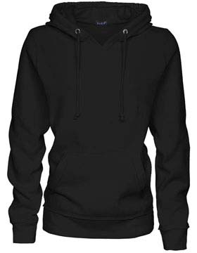 Enza 39579 - Ladies V-Notch Fleece Hoodie $25.21 - Sweatshirts