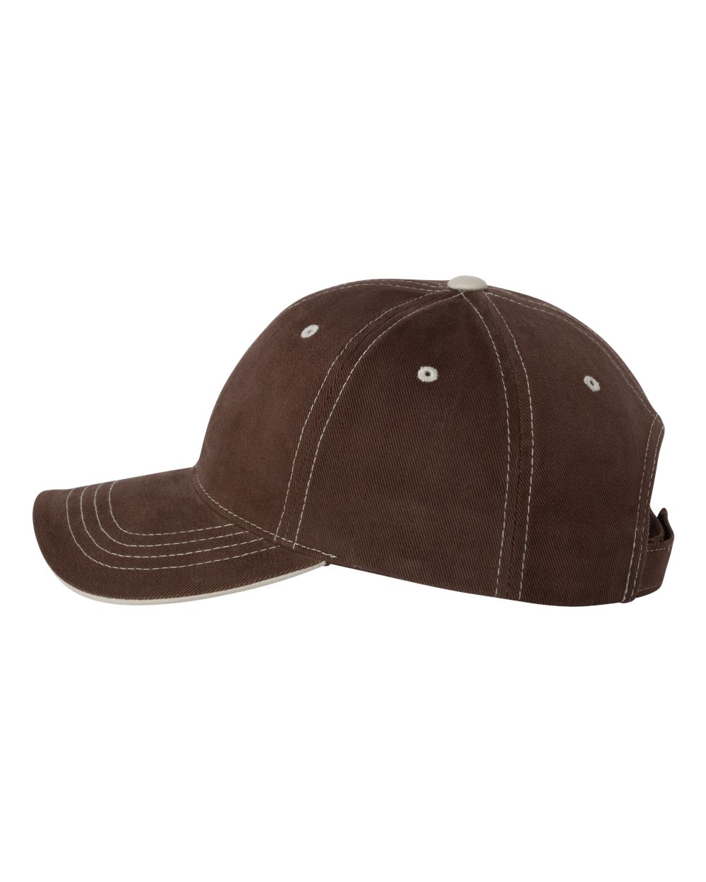 YuPoong 6161 Contrast Color Stitched Cap