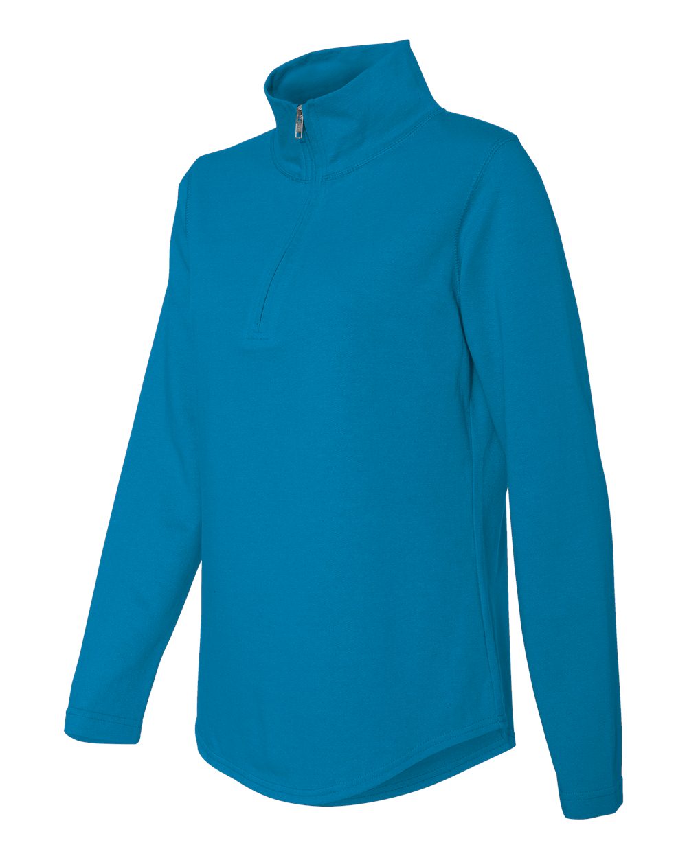 LAT Ladies' French Terry Quarter-Zip Pullover - 3764